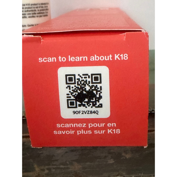 Women's K18 Hair Treatment & Mask One Size White Red - Picture 6 of 6